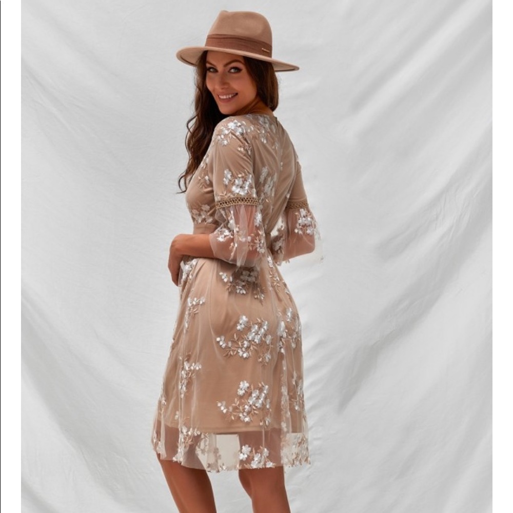 Petal Lush Floral Dress